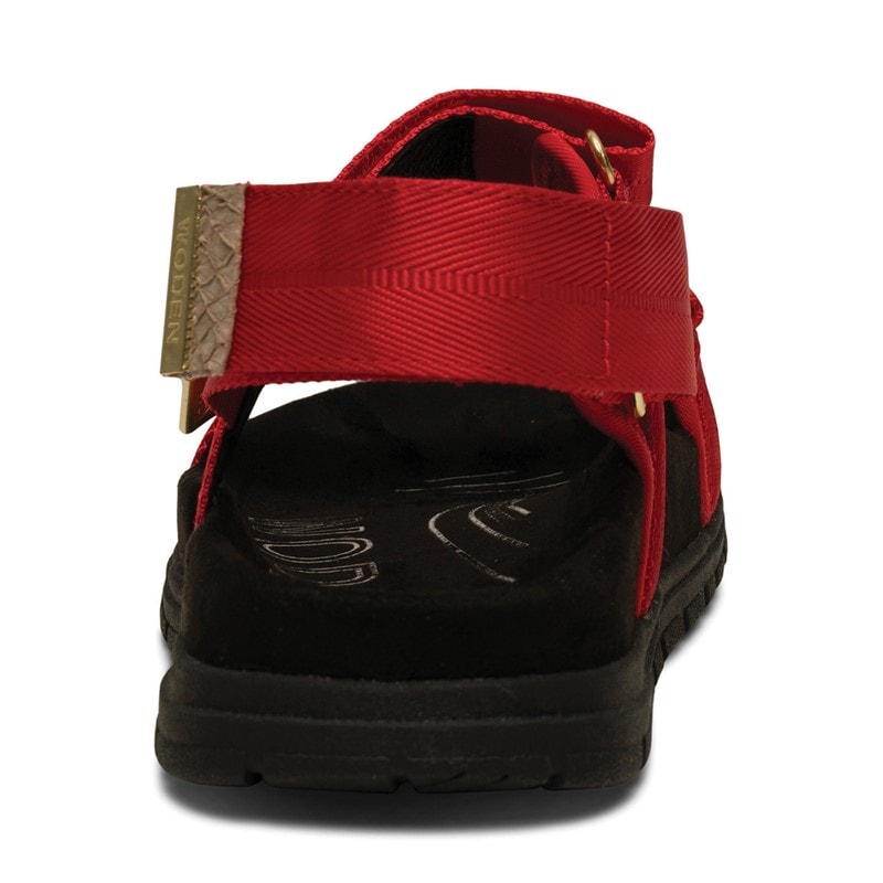 Woden Sandalen Dames Louisa 123 Vuurrood - Afbeelding 3