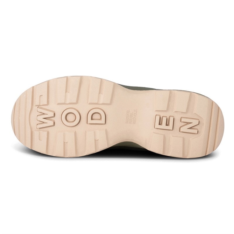 Woden Dames Silje Warm Waterproof Enkellaarzen Groen - Afbeelding 2