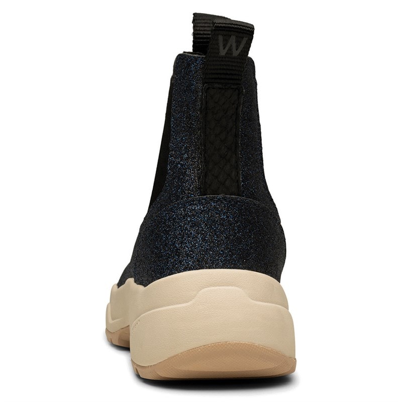Woden Bottines Silje Glitter Femme Bleu - Image 3