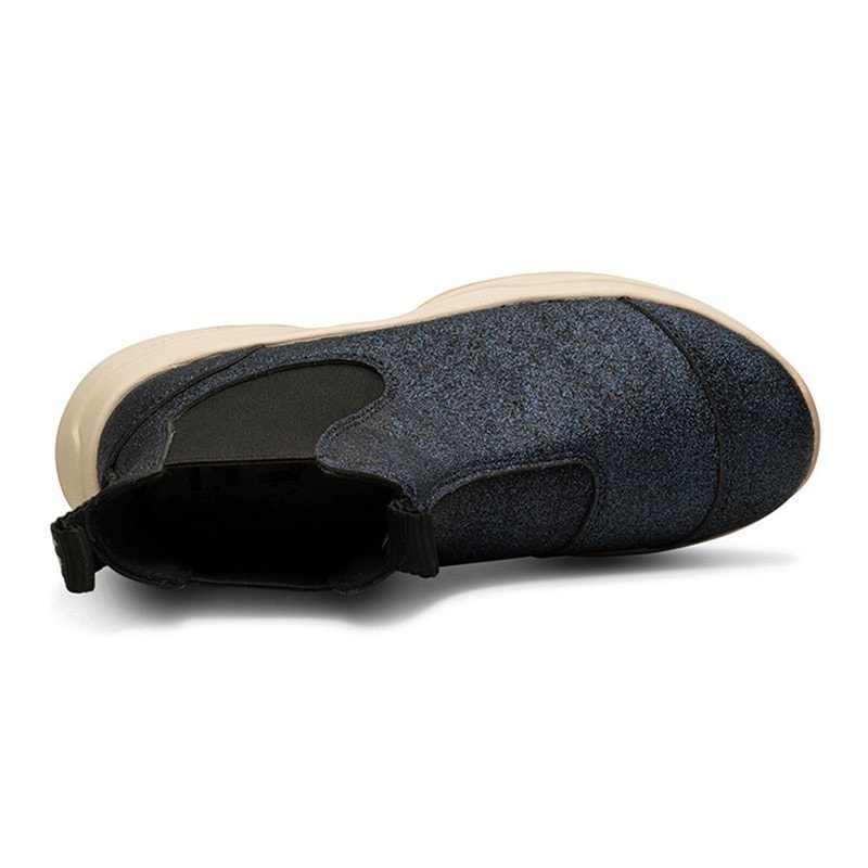 Woden Bottines Silje Glitter Femme Bleu - Image 4