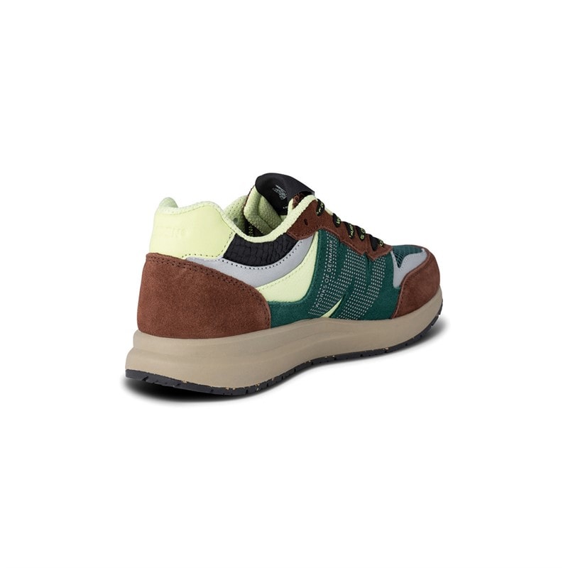 Woden Dames Rigmor Open Mesh Sneakers 313 Sepia / Deep Forest - Afbeelding 5