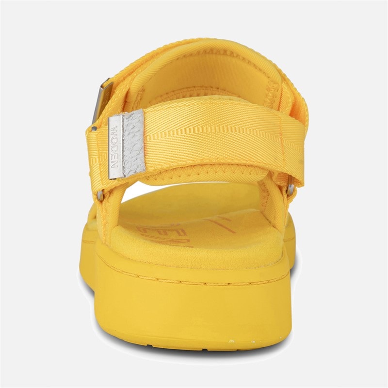 Woden Dames Line Fruit Sandalen 303 Citroen - Afbeelding 3