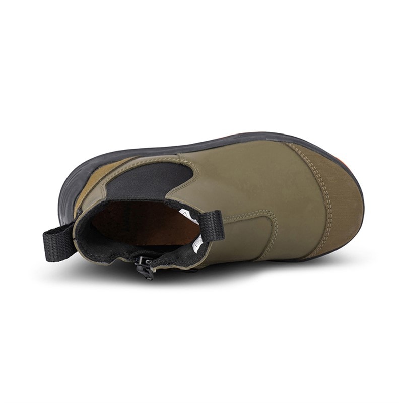Woden Kinderen Wodens Silja Rubber Laarzen 295 Dark Olive - Afbeelding 4