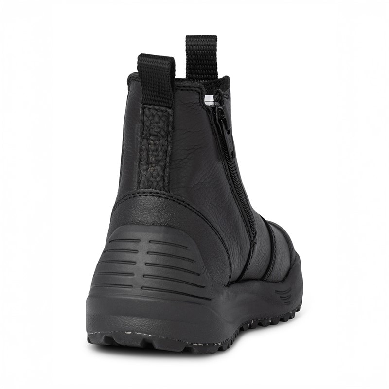 Woden Kinder Wodens Silja Warme Leder Stiefel 020 Black - Bild 3