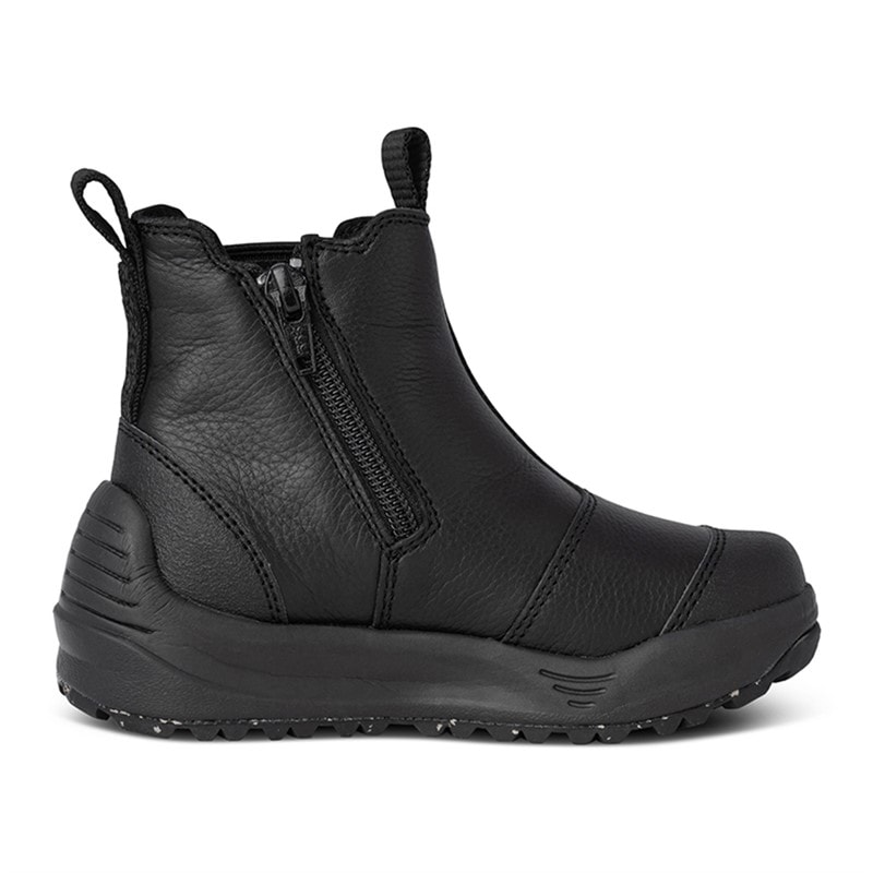 Woden Kinder Wodens Silja Warme Leder Stiefel 020 Black - Bild 5