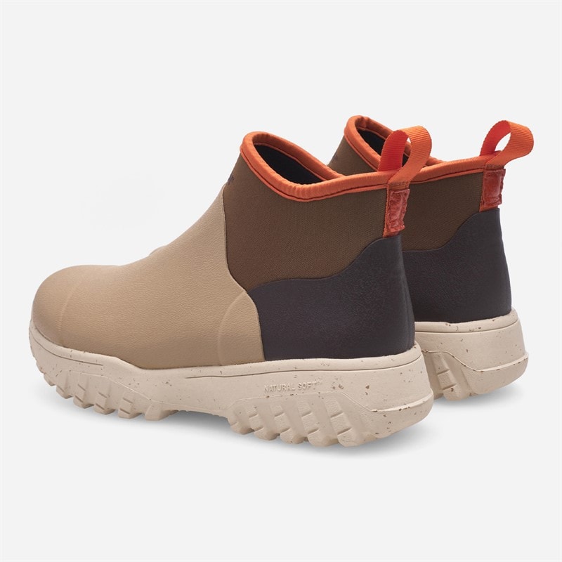 Woden Dames Irene Waterdichte Rubber Laarzen 259 Coffee Cream Multi - Afbeelding 3