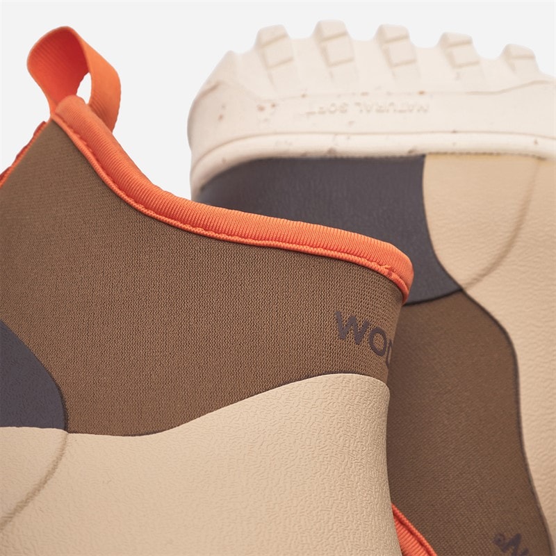 Woden Dames Irene Waterdichte Rubber Laarzen 259 Coffee Cream Multi - Afbeelding 5
