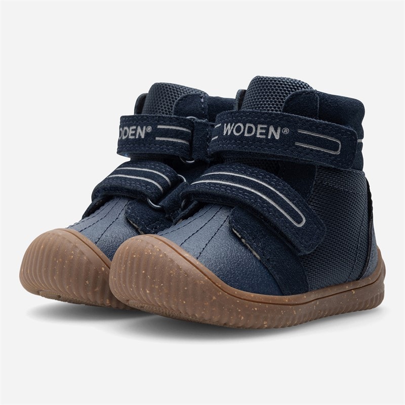 Woden Tristan II buty dla dzieci kolor 010 Navy – zdjęcie  2
