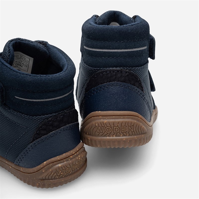 Woden Tristan II buty dla dzieci kolor 010 Navy – zdjęcie  4