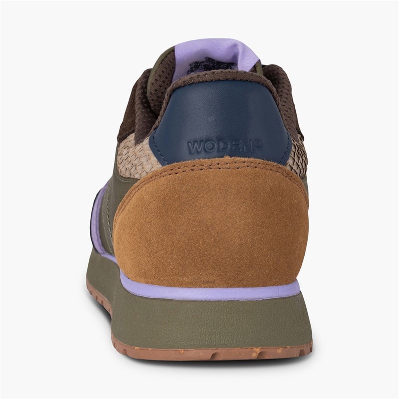 Woden Damen Ronja Sneakers 214 Dark Olive/Orchid - Bild 3