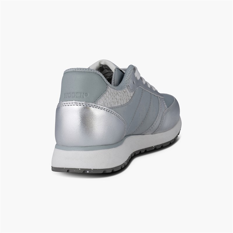Woden Baskets Ronja métallisées Femme 039 Silver - Image 3