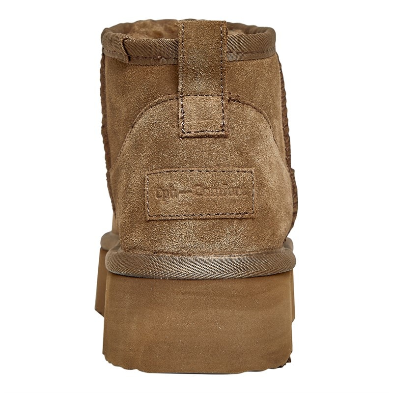 CPH Comfort Bottines plateforme mini Sydney Femme en pierre - Image 3