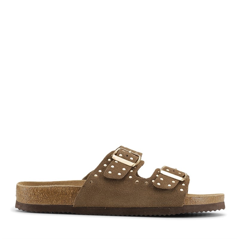 CPH Comfort Dames Bio Rivet Sandalen Bruin - Afbeelding 1