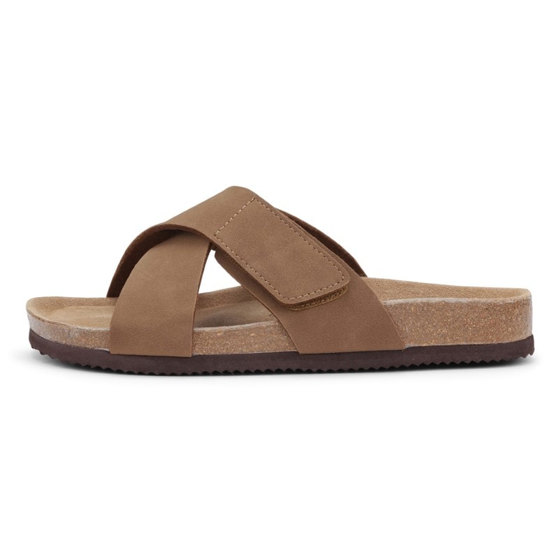CPH Comfort Dames Bio X Velcro Sandalen Bruin