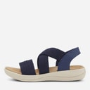 CPH Comfort Dames Chunky Elastische Sandalen Navy