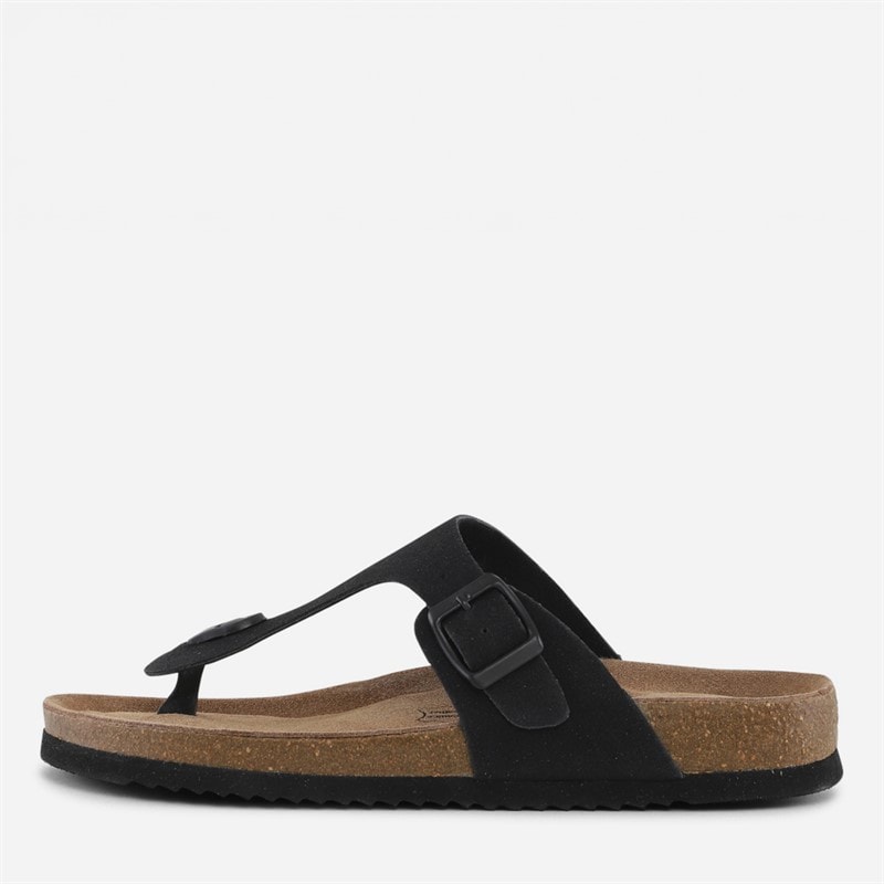 CPH Comfort Dames Bio Tanga Sandalen Zwart