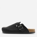 CPH Comfort Bio Klompen Suède Sandalen Zwart