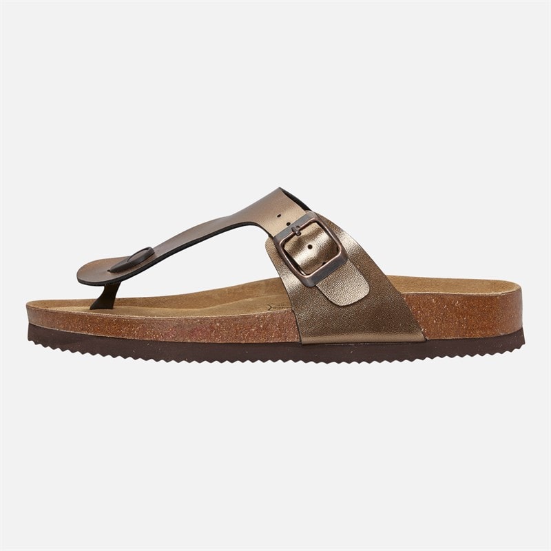 CPH Comfort Bio String Sandalen Brons - Afbeelding 1