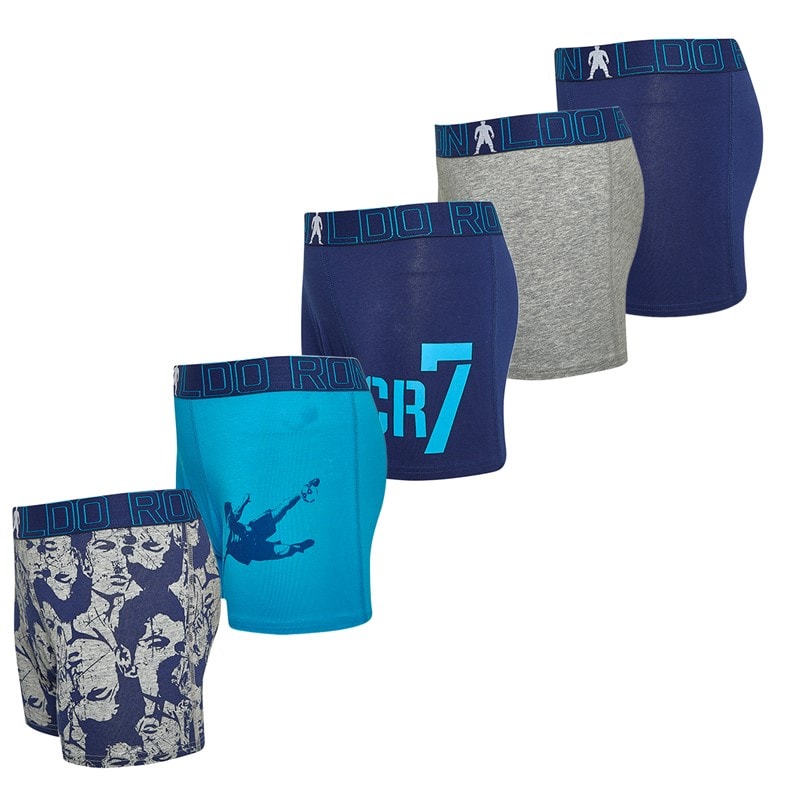 CR7 Junge 5er-Pack Unterhosen Mehrfarbig - Bild 2