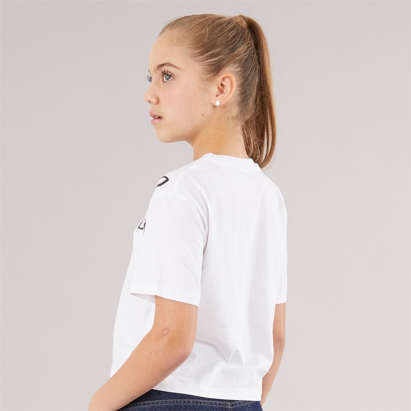 Guess Mädchen T Shirt Pure White - Bild 2