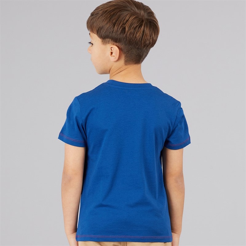 Guess Junge T Shirt Blue Lily - Bild 2