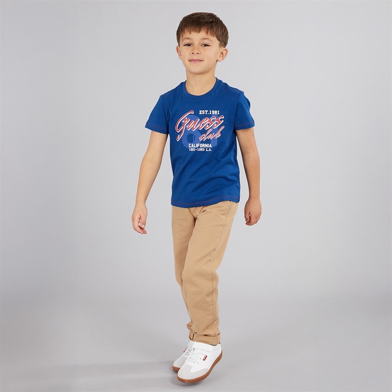 Guess Junge T Shirt Blue Lily - Bild 3