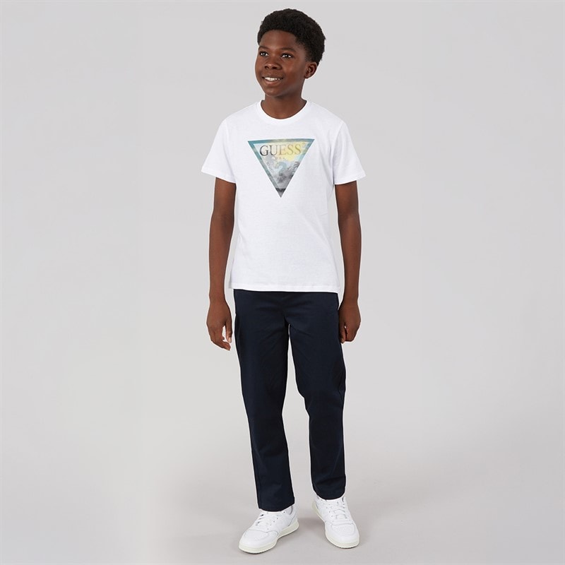Guess T-shirt Garçon Pure White - Image 4