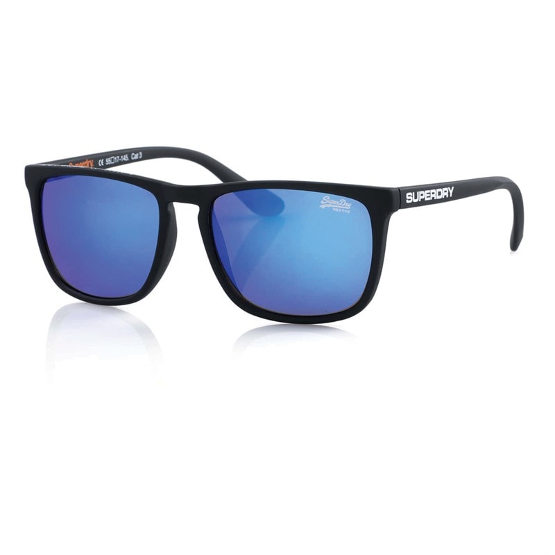 Superdry Shockwave Zonnebril 3 Zwart Blauw - Afbeelding 1