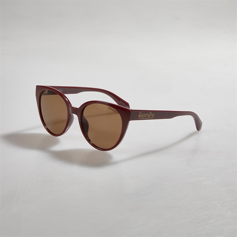 Superdry Dames Zonnebrillen Burgundy