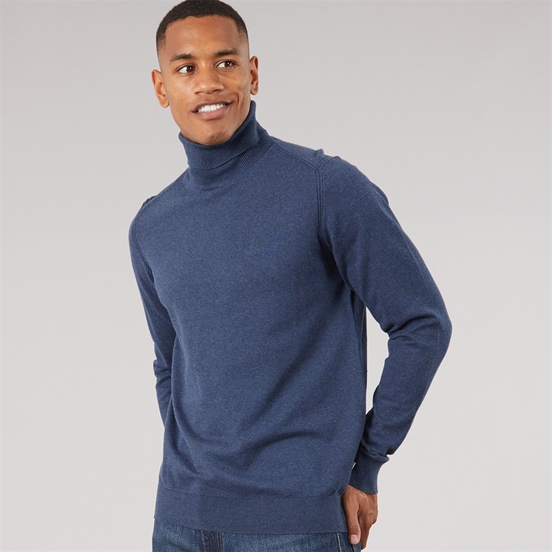 Indicode Pull en maille Van Paul hommes - Navy Mix
