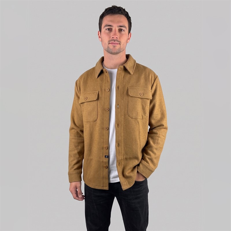 Indicode Heren daxcaster shirt - Demitasse