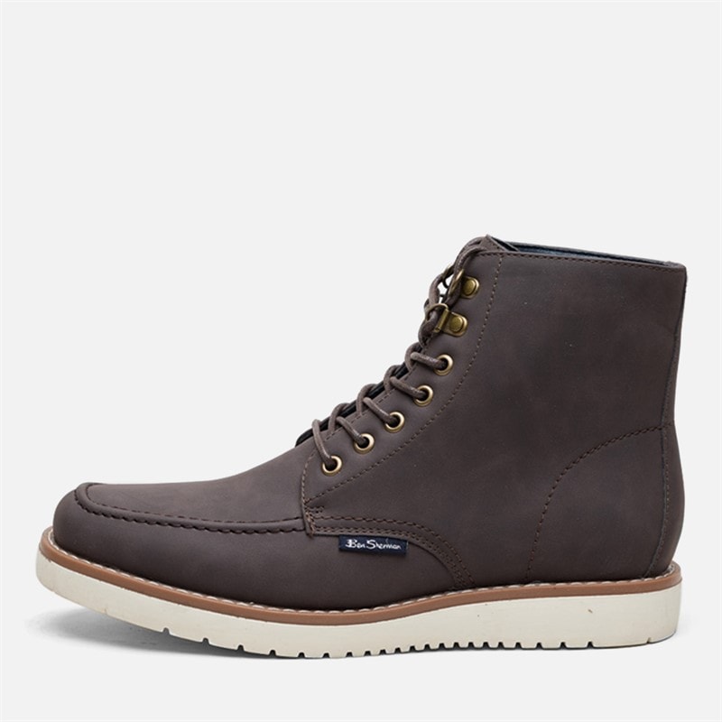 Ben Sherman Mężczyźni buty convoy - Chocolate Brown
