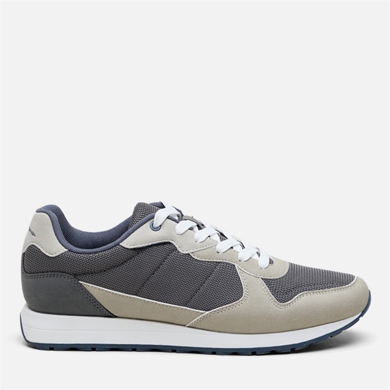 Ben Sherman Baskets cruiser hommes - Gris/Gris clair