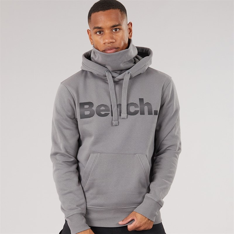 Bench Mężczyźni bluza z kapturem woosh - Steel Grey