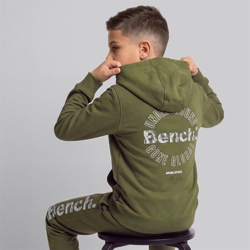 Bench Jungen - Bramcat Kapuzenpullover Und Jogginganzug - Dark Olive