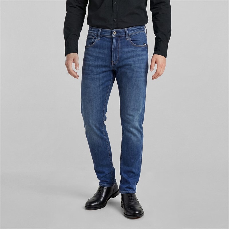 G-STAR Herren - 331 Straight Fit Jeans - Medium Aged