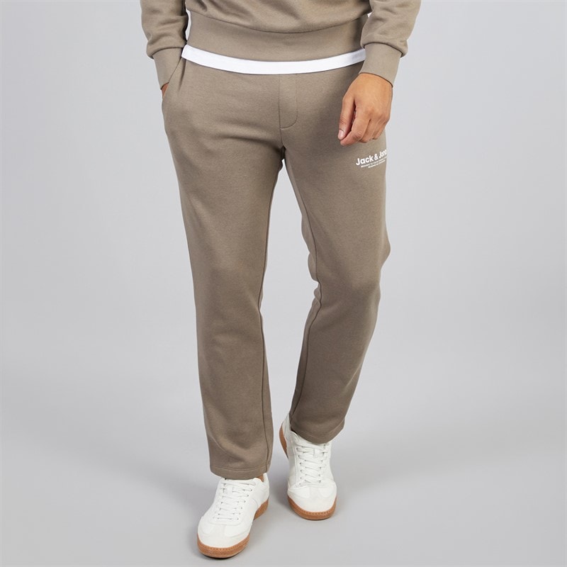 JACK & JONES Mężczyźni spodnie dresowe vesterbro z rozcięciem na dole - Falcon