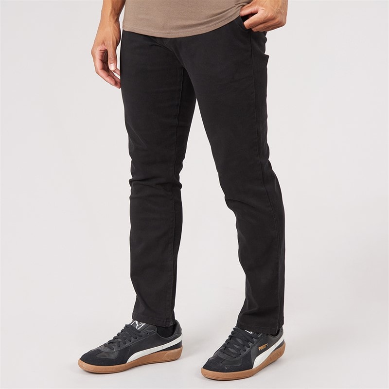 Henleys Herren - Visit Chinos - Schwarz