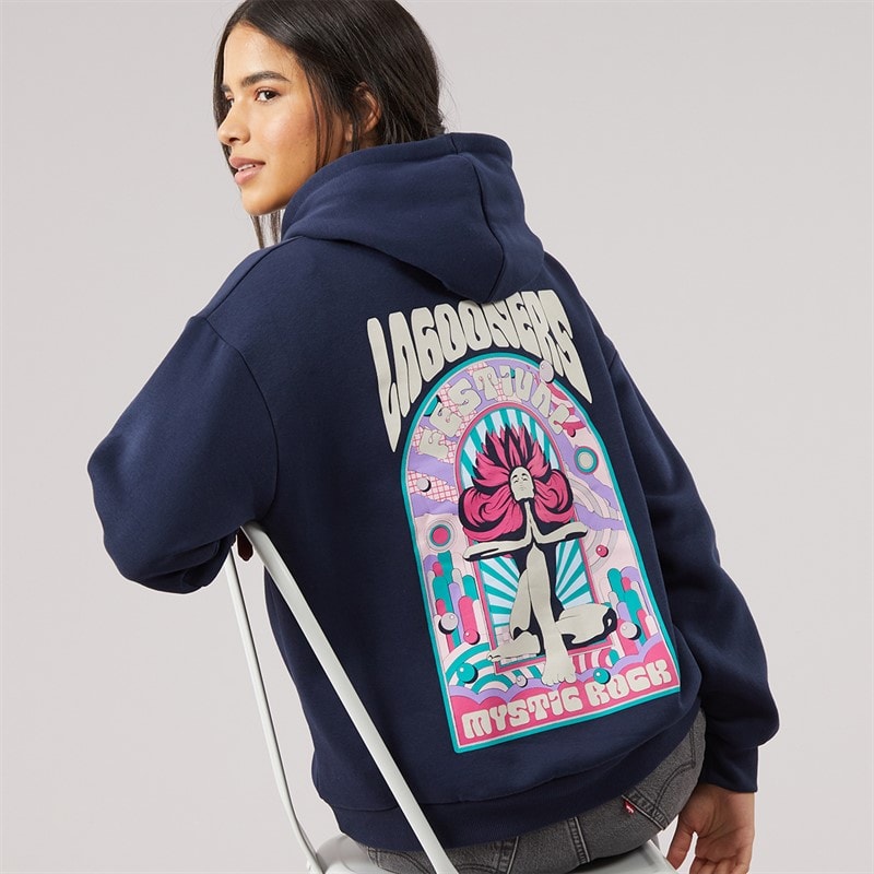 Lagooners Damen - Elbmy Kapuzenpullover - Marineblau