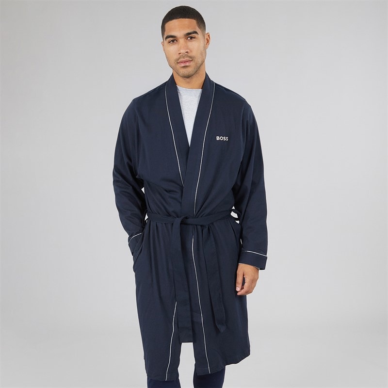 BOSS Kimono de Noël hommes - Bleu foncé