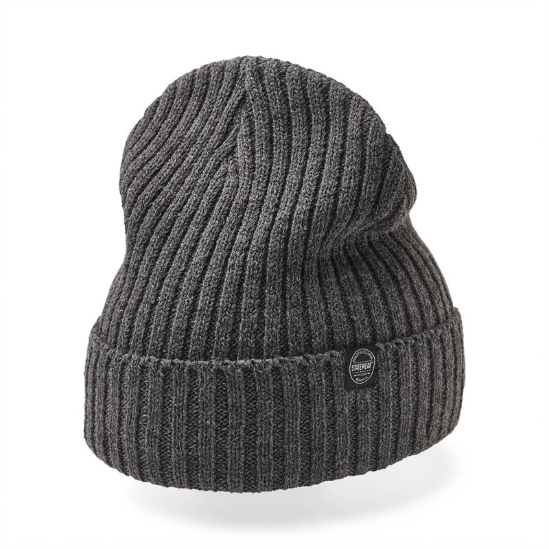 Upfront Frank beanie - Donkergrijs