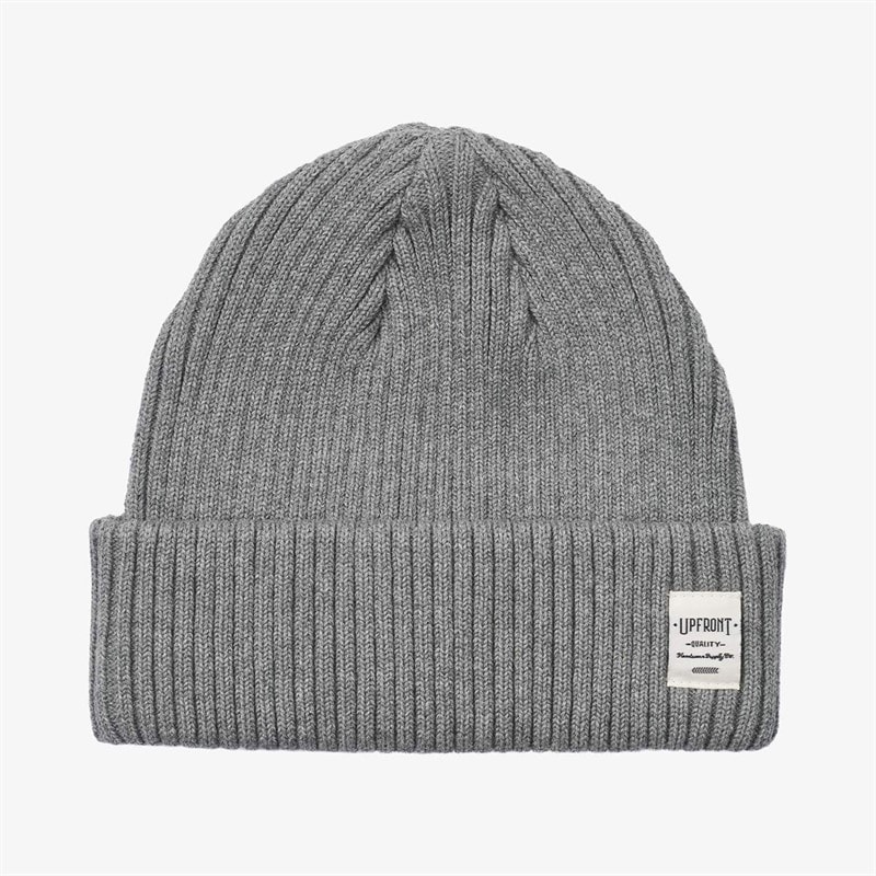 Upfront bridge beanie - Grijs