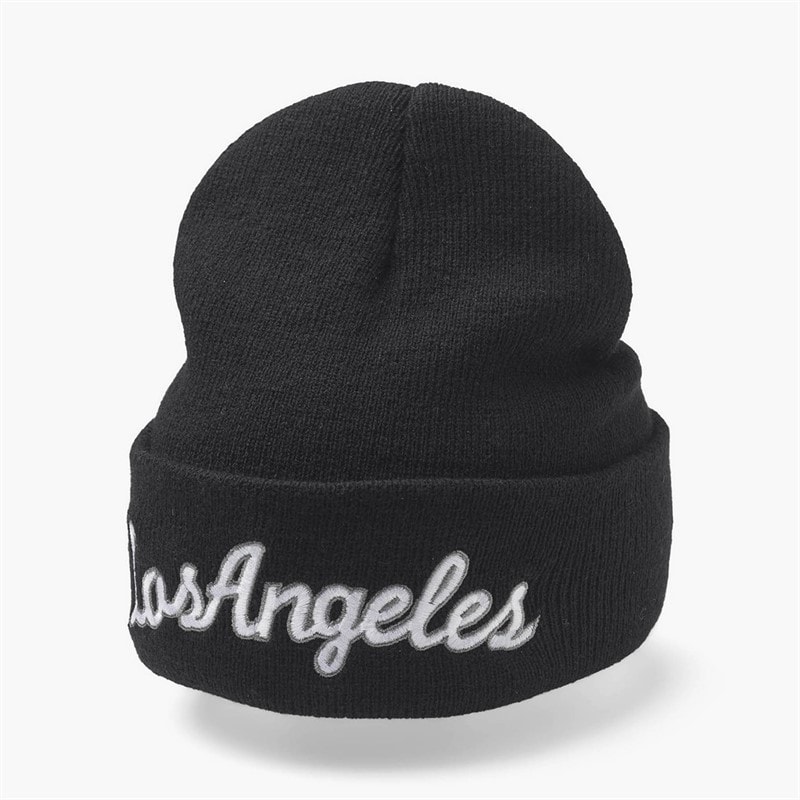Upfront Kinder - Los Angeles Jugend Mütze - Schwarz Weiß
