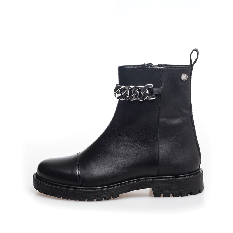 Copenhagen Shoes Bottes flower eyes femmes - 2206 Noir/Silver