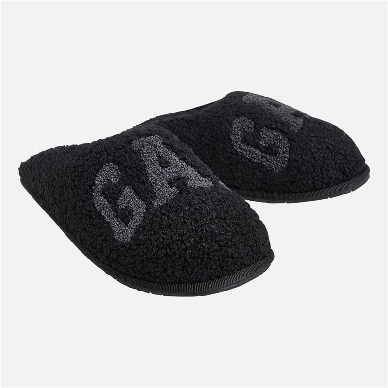 GAP Herren - Plano III Borg Hausschuhe - Schwarz