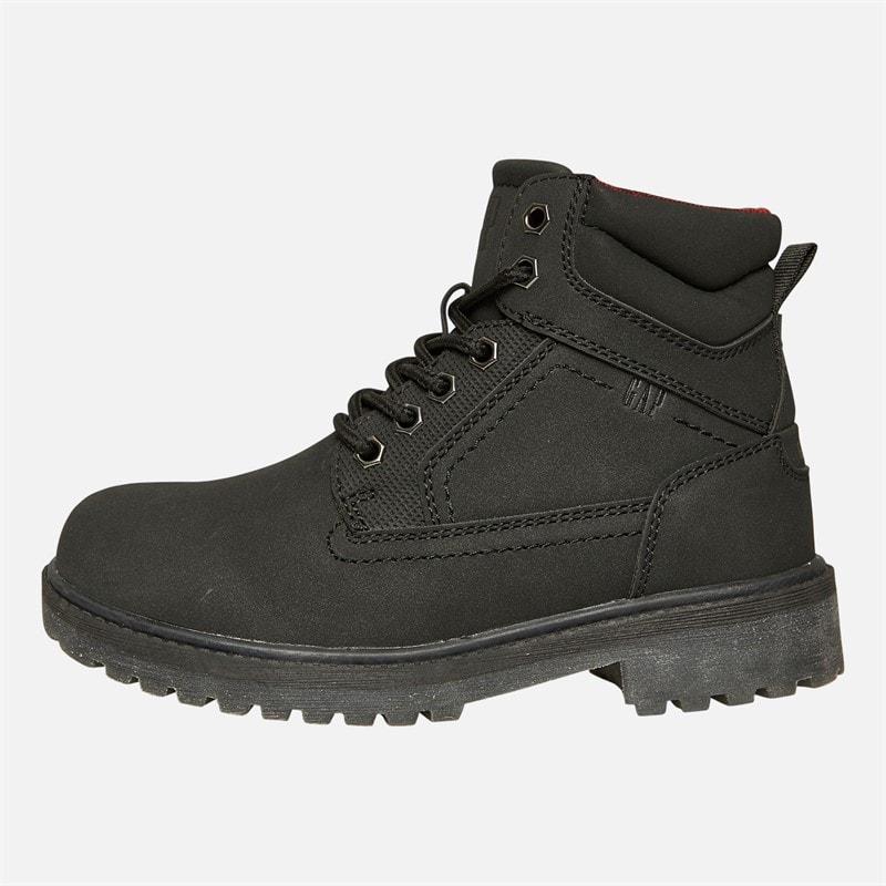 GAP Chłopcy buty Dayton II mid sznurowane - Czarny