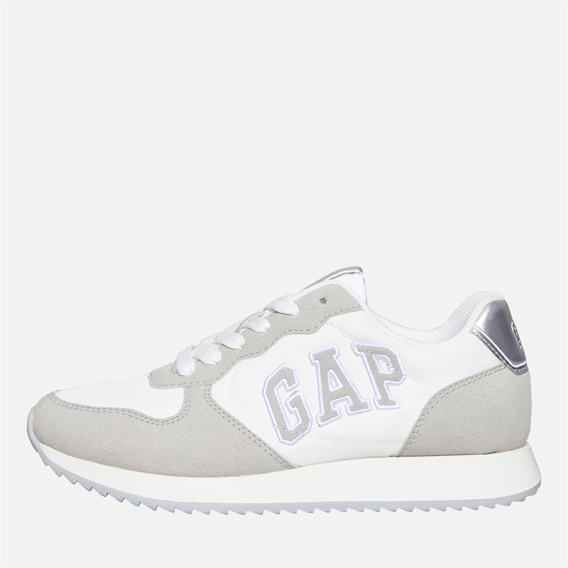 GAP Damskie buty sportowe z logo Nashville Arch - Biały