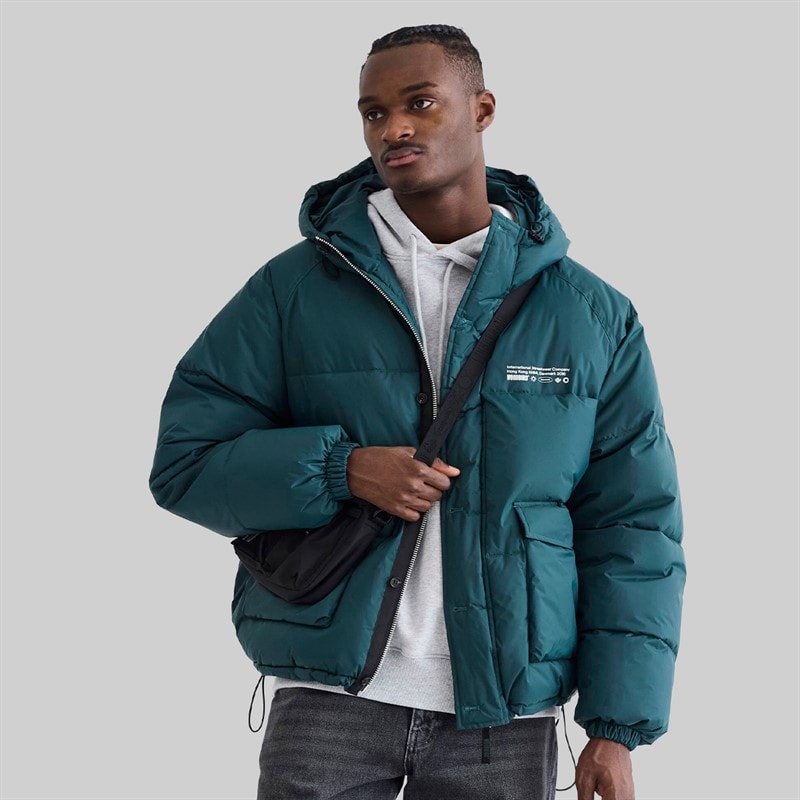 Woodbird Mężczyźni wodoodporna kurtka bomber Zumo - Sports Green