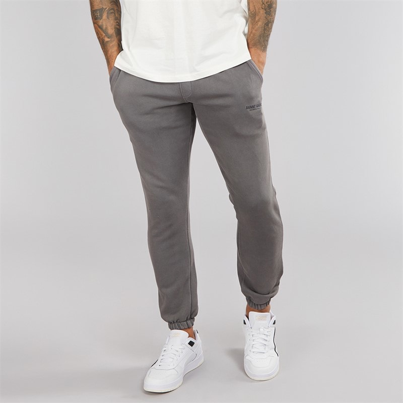 Avant Garde Herren - Creatives Pigmentgefärbte Jogginghose - Steel