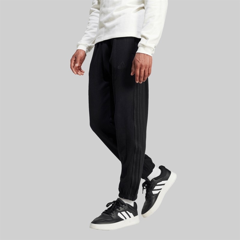 adidas Heren brand love french terry joggers - Zwart